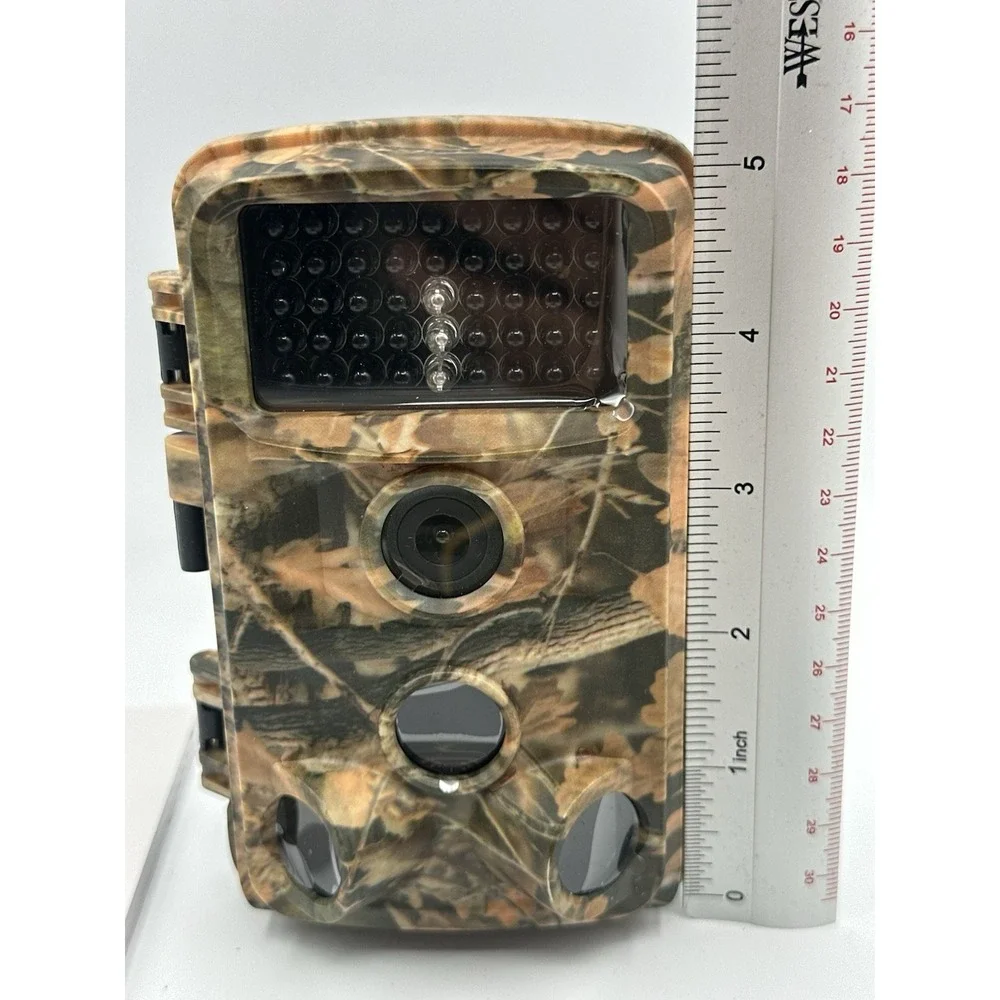 Trail Camera Hunting Game Camera HD Night Vision Motion Activated w/ Accessories
